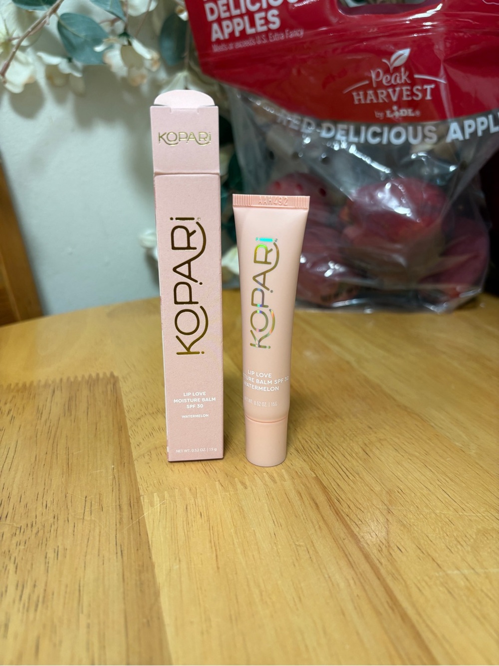 KOPARI Lip Love Moisture Balm SPF 30 WATERMELON, Full Sz 0.52oz, BNIB,Exp:8/2027